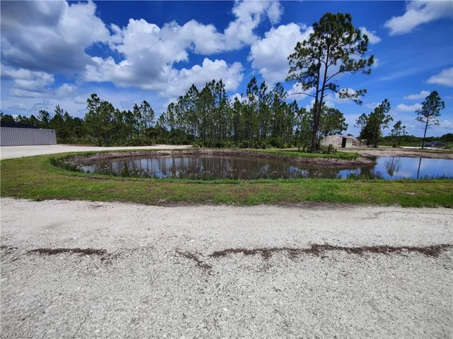View of property view of water