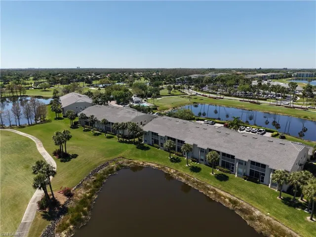 AERIAL OF SURROUNDINGS LAKES FROM BACK OF BUILDING