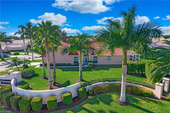 Look how much green space this corner home has