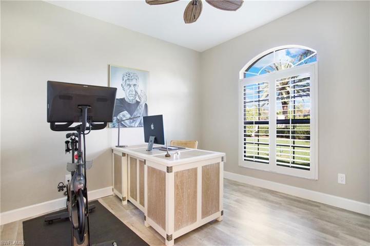 Currently used as a office but could be another bedroom or den or just some great flex space