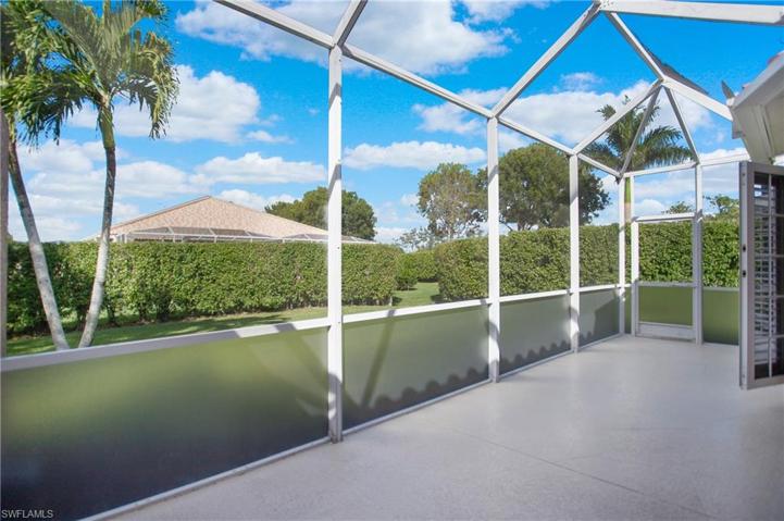 Owner installed Florida screens to keep debris out