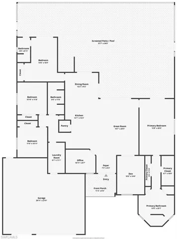 View of room layout