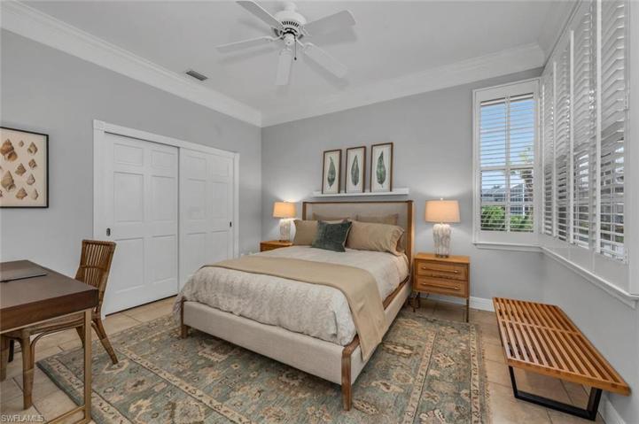 South bedroom when entering front door.