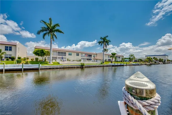 View of Gulf Access Canal from Your Dock with Lift!