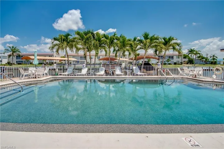 View of Huge Sparkling Pool!