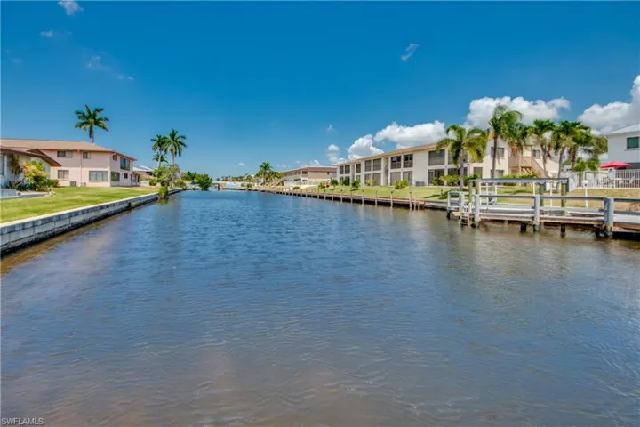 Gulf Access Canal is Beautiful, Fish from Your Dock!