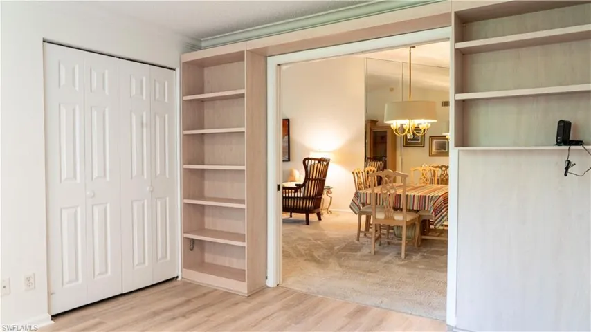 View of closet