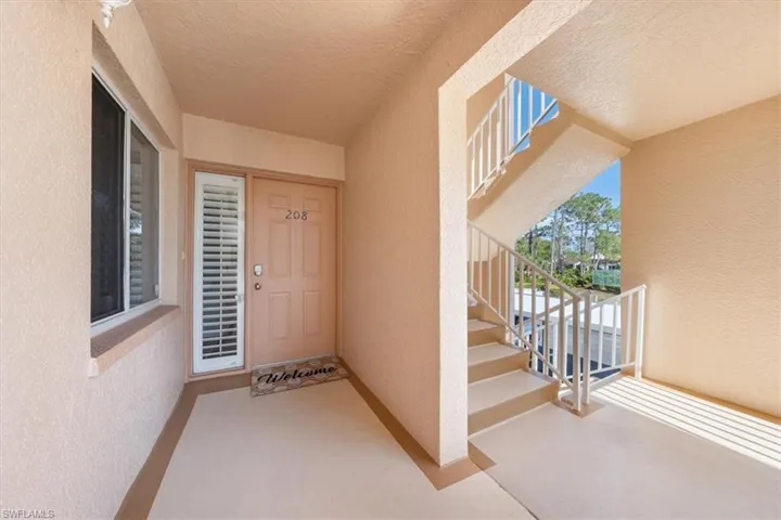 End Unit Steps from Assigned Covered Parking