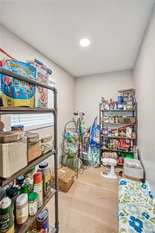 View of storage room