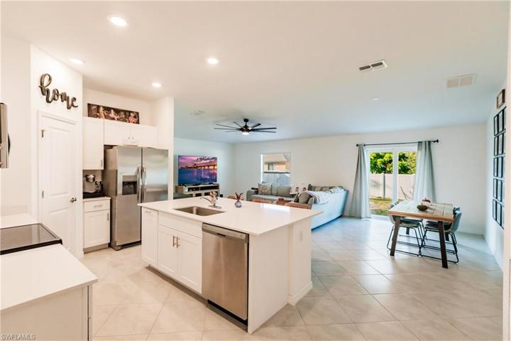 You can cook, speak with your guests & enjoy your outdoors view!
