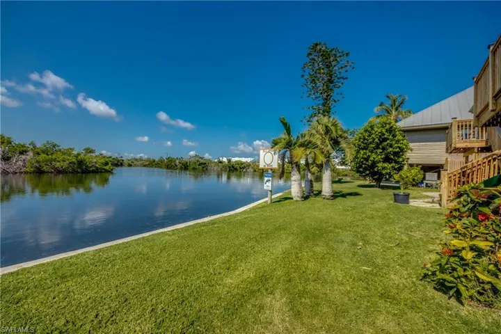 View of yard featuring a water view
