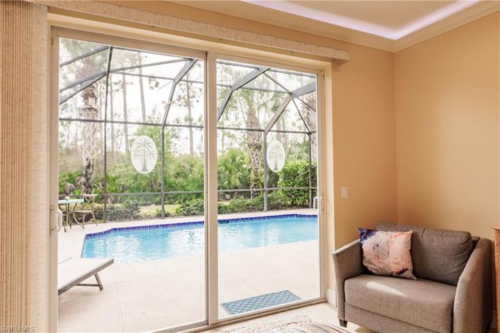 NOTE THE SLIDING IMPACT GLASS DOORS OUT TO YOUR FUTURE POOL TO ENJOY! PLUS THE PRIVACY OF THE PRESERVE! THIS IS PARADISE!