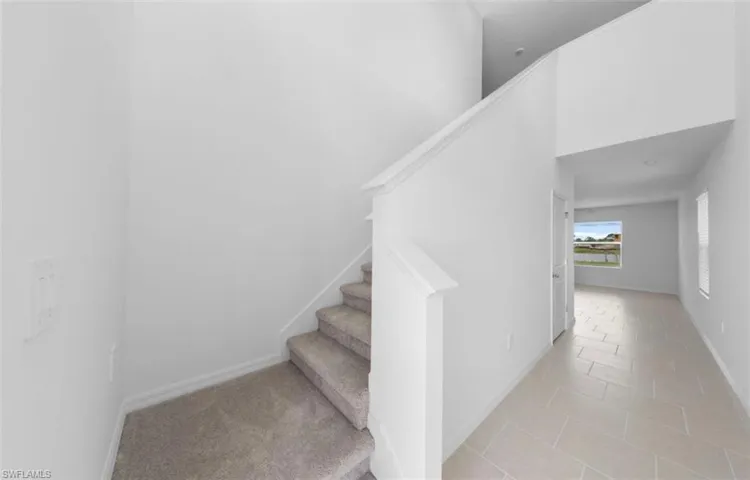 Bright and airy staircase