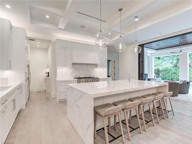 A redesigned kitchen