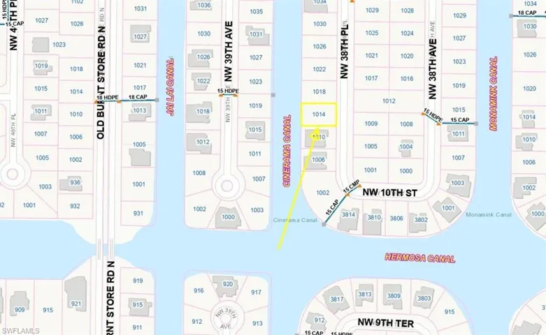 1014 Nw 38th Pl, Cape Coral Fl 33993