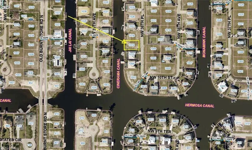 1014 Nw 38th Pl, Cape Coral Fl 33993