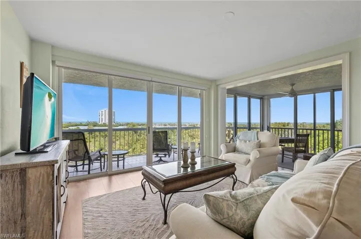 Panoramic views from the living room