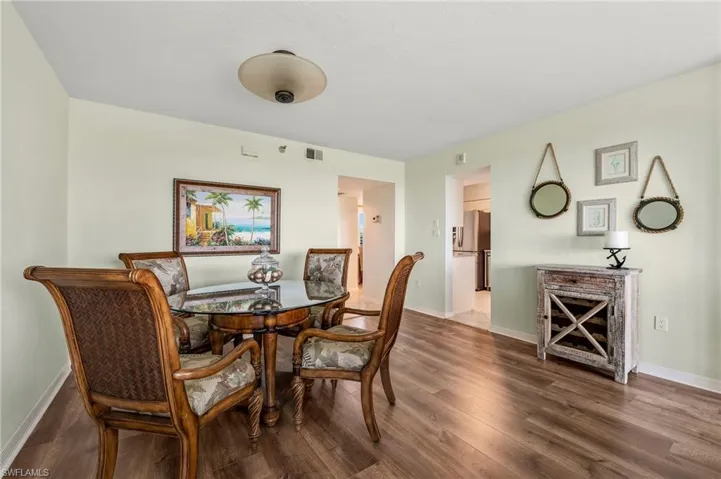 Dining area
