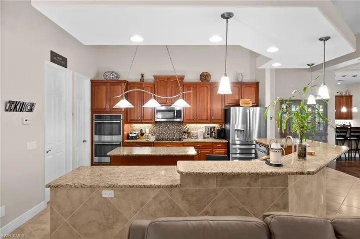 Plenty of counterspace and cabinets