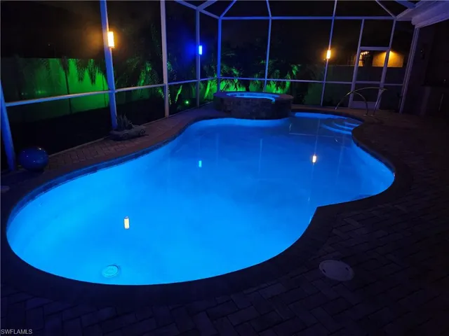 Heated pool is open year-round