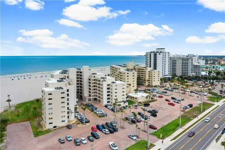 View of urban area with a nearby body of water