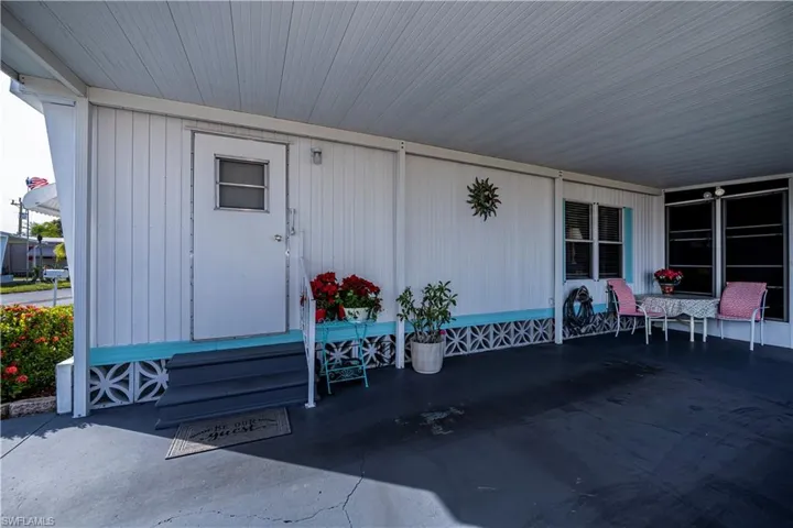 View of entrance to property