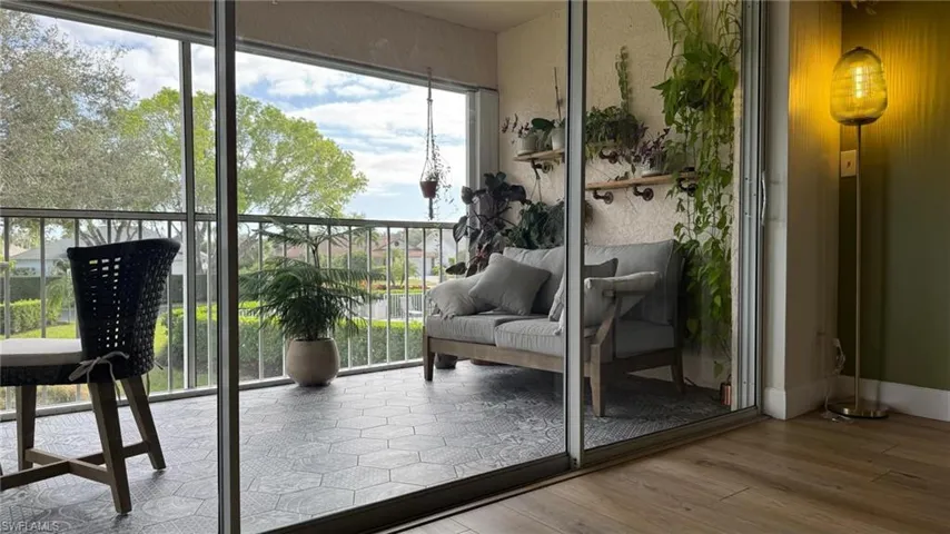 View of screened lanai
