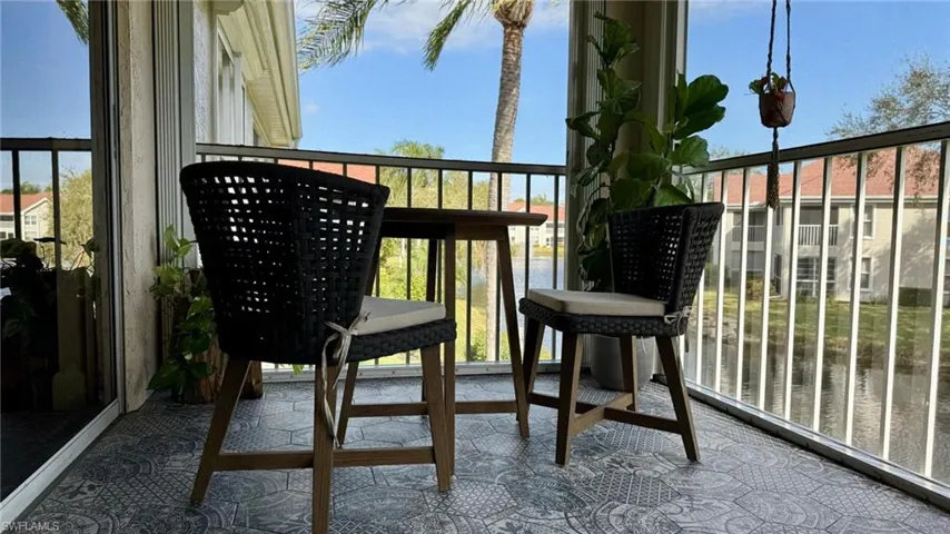 Screened lanai
