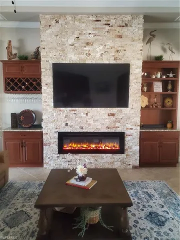 fireplace/Entertainment