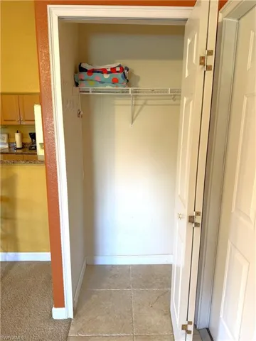 Coat closet by the front door