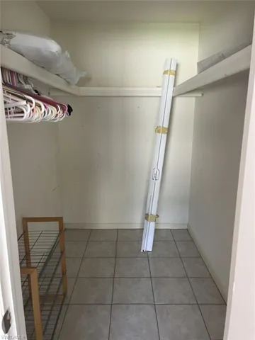 Walk in closet with  plenty of room!