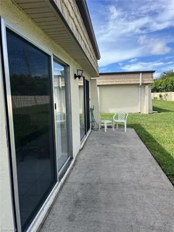 Plenty of room to put your outdoor furniture