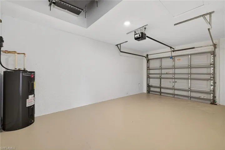 New Epoxy Floors, Water Heater and A/C