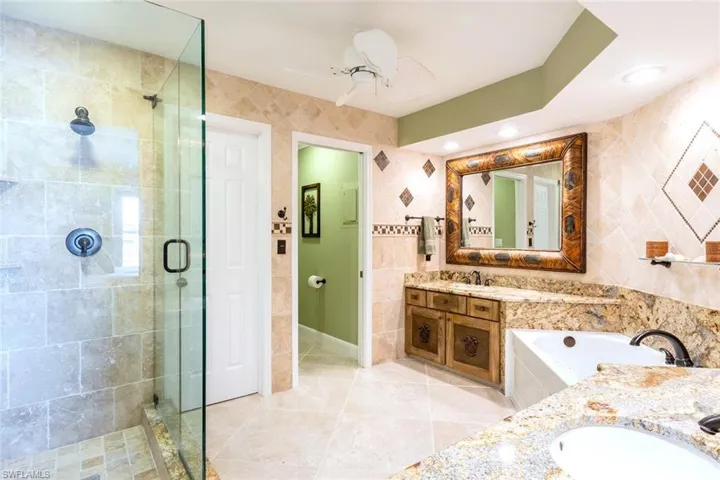 Spacious Master bath