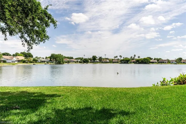 Fabulous lake view from unit