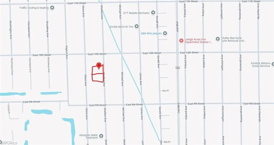 Map location