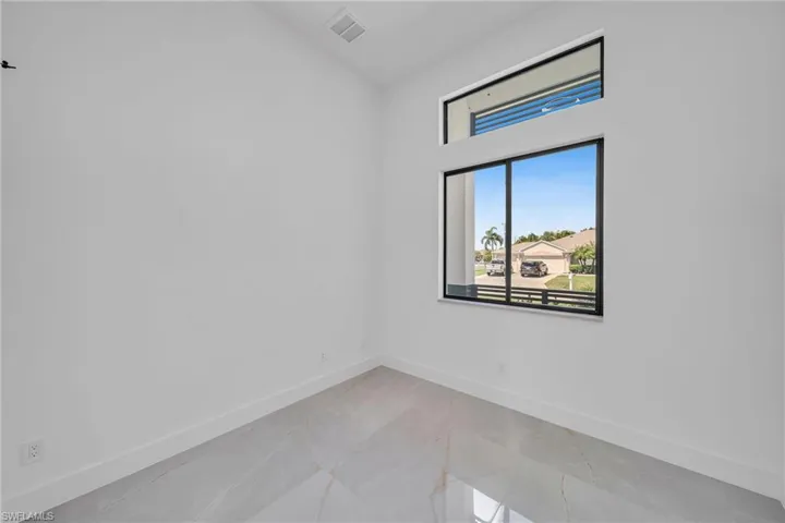 View of spare room