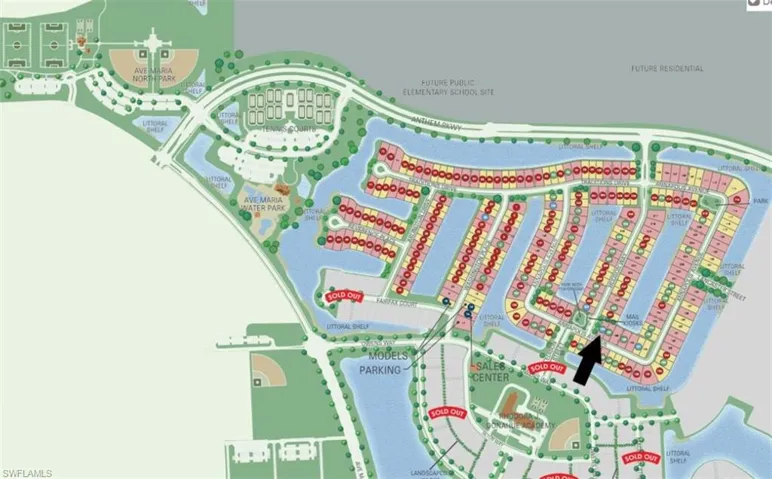 Site map: Lot 186