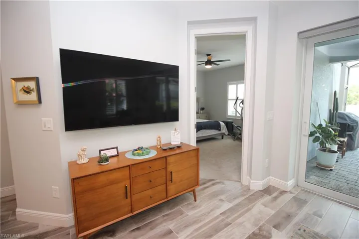 Living room TV area