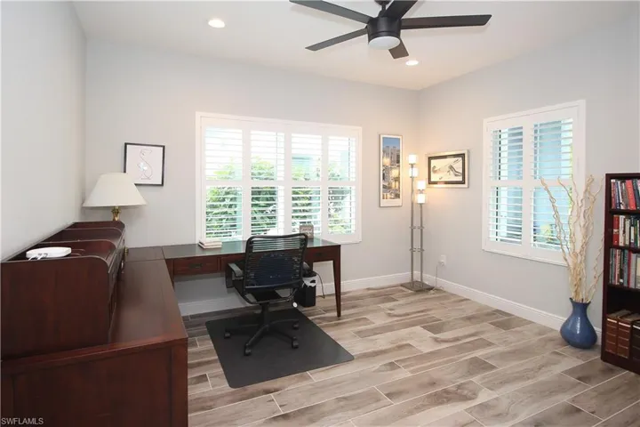 Spacious Den/Office with French Doors