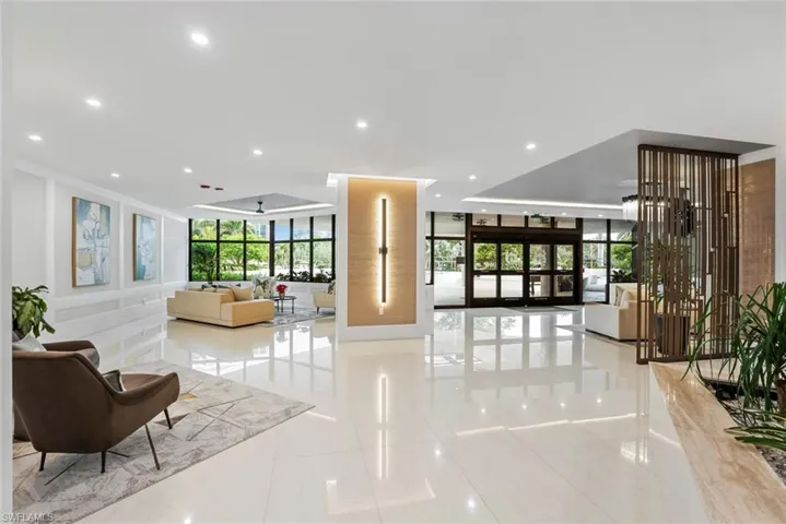 View of building lobby