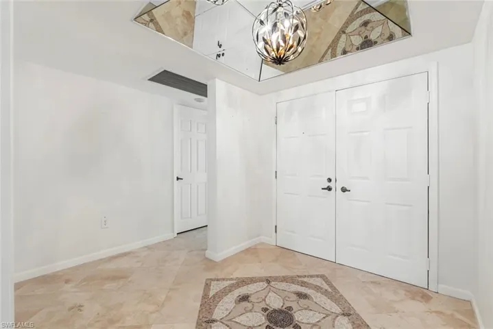 View of entrance foyer