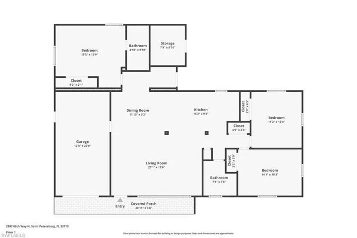 2897 66th Way N, St. Petersburg, Florida 33710