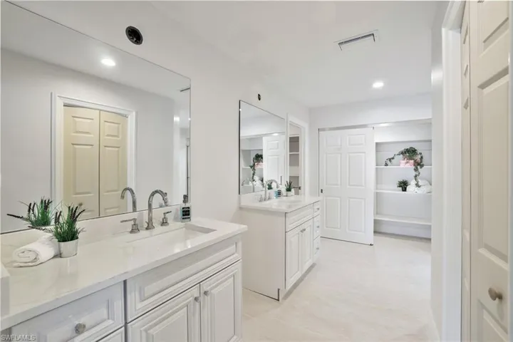 Owner's bathroom with tons of closet space