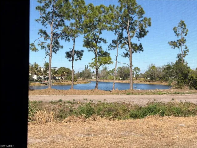 Water view from the back patio