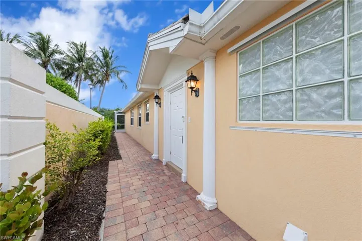 View of property exterior with stucco siding