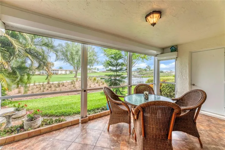 Gorgeous lanai with spectacular view