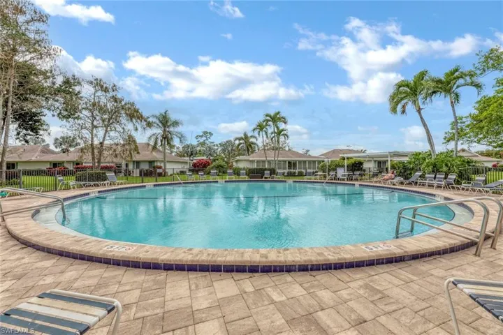 Short walk to 1 of 9 available pools throughout the community