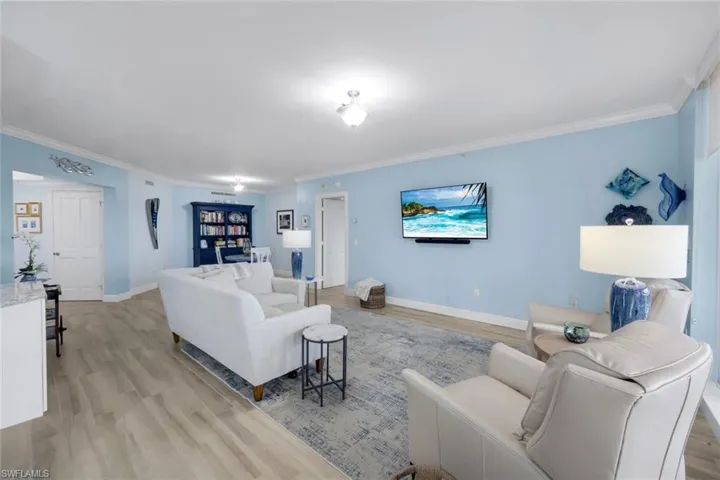 In the meantime, Living Room still shows with elegant Coastal Contemporary style.