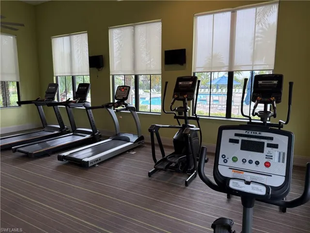 View of gym